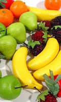 decoración de las frutas D como flores decorativas 
