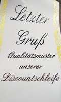 Schleifendruck S wie Sargschmuck 