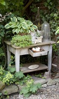 table de travail T pour terrazzo 