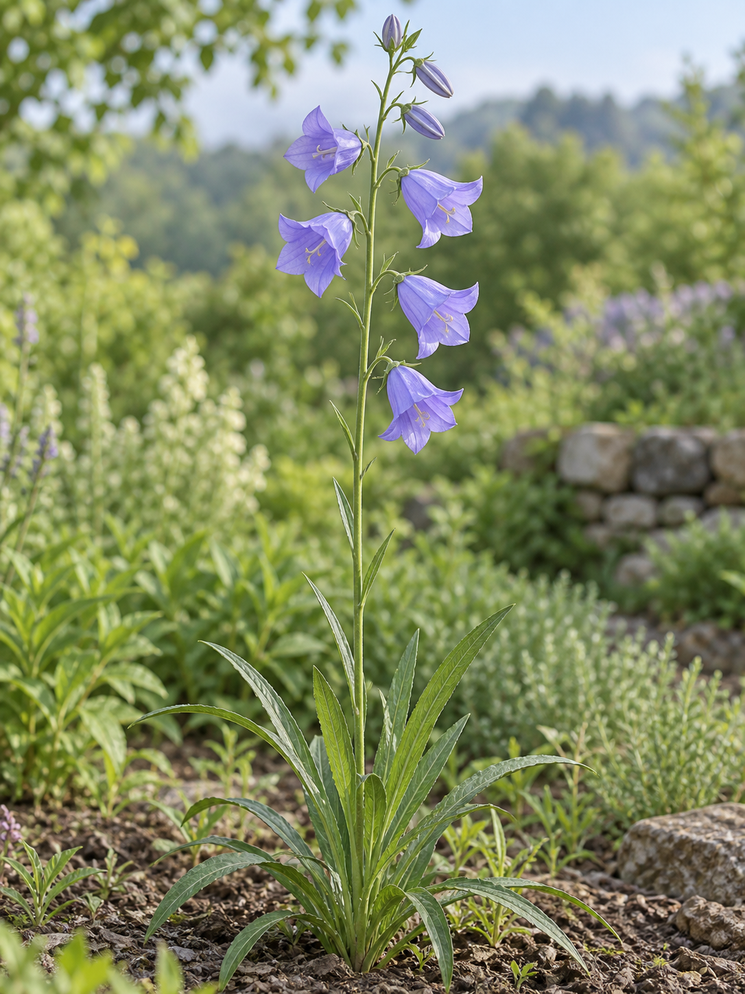 Pfirsichblättrige Glockenblume (Campanula persicifolia): Pflege, Standort & Vermehrung Gartenstauden