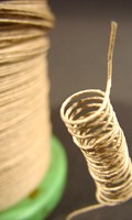 Fiore filo di legatura F come feltro 