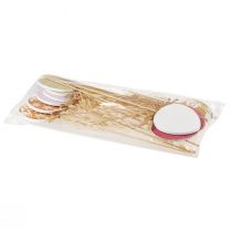 Artikel Ostereier Deko, Blumenstecker Ostern Holz, Osterstecker 31,5cm 12St