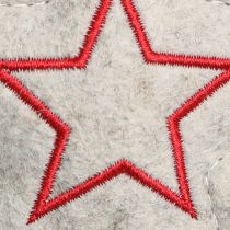 Artikel Filzsterne zum Hängen Sterne Christbaumschmuck Beige 13cm 6 St