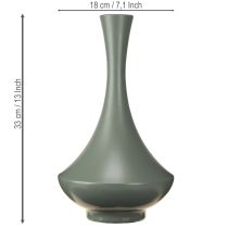 Artikel Vase Elegant geschwungene Form Deko für modernes Interieur 33cm