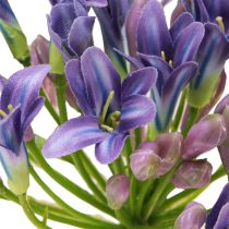 Artikel Agapanthus Schmucklilie Kunstblumen Lila L75cm 2St
