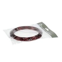 Artikel Aluminiumdraht 2mm 100g Bordeaux