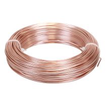 Artikel Aluminiumdraht Aludraht 2mm Schmuckdraht Rosegold 500g 60m