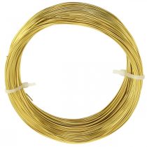 Artikel Aluminiumdraht Ø1mm Gold Deko Draht Rund 120g