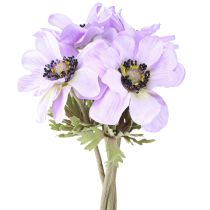 Artikel Anemone Kunstblumen Windröschen in Flieder L34cm 4St