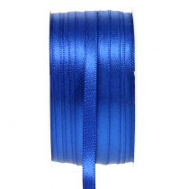 Artikel Dekoband Satinband Band Blau Doppelsatinband 6mm 50m
