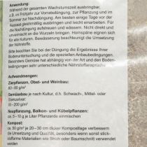 Artikel Beckmann Hornspäne 2,5kg Stickstoffdünger