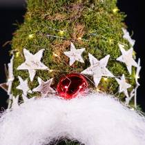 Artikel Birkensterne Natur beschneit 6,5cm 30 St