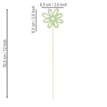 Artikel Dekorative Blumenstecker für frühlingshafte Akzente in Pflanzgefäßen und Vasen 16St