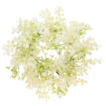 Artikel Blumenkranz Mimose Künstlich Creme Weiß Grün Ø25cm