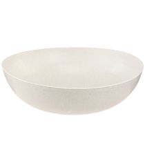 Artikel Blumenschale Plastikschale in Beige Meliert Ø30cm 3St