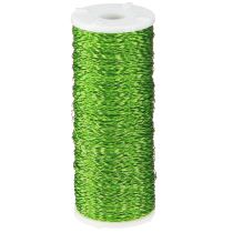 Artikel Bouilloneffektdraht Ø0,30mm 100g 140m Apfelgrün