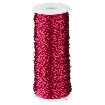 Artikel Bouilloneffektdraht Ø0,30mm 100g/140m Pink