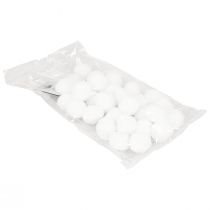 Artikel Christbaumschmuck Schneeball Girlande Deko Weiß 185cm