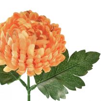 Artikel Künstliche Blume Chrysantheme Orange Ø7cm 18cm 4St