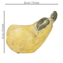 Artikel Deko Birne Beton Übertopf Herbstdeko 19×12,5×15,5cm