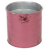 Artikel Deko-Dose Lila Metall Blechbüchse zum Bepflanzen Ø15,5cm H15cm