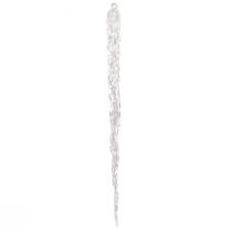 Artikel Deko Eiszapfen zum Hängen Winterdeko Klar 28,5cm 3St