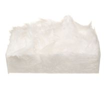 Artikel Deko Federn in Weiß Bastelbedarf Frühling 5–10cm 20g