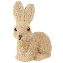 Artikel Deko Hasen Beflockt Sitzend Ostern – 2. Wahl – Frühling 10cm 6 St