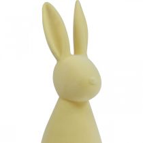 Artikel Deko Hase Deko-Osterhase – 2. Wahl – Beflockt Gelb H47cm