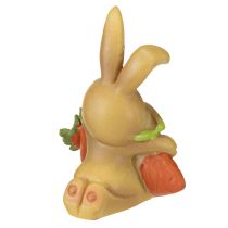 Artikel Deko Hase mit Möhre Osterhasen Deko Figuren H5,5cm 6St