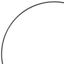 Artikel Deko Metallring Dekoring Scandi Ring Schwarz Ø30,5cm 6 St