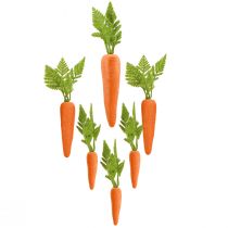 Artikel Deko Möhren Beflockte Karotten H27cm–37cm im 6er-Set