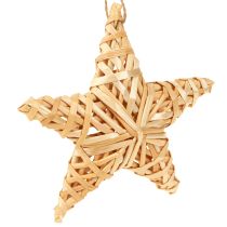 Artikel Deko Sterne Christbaumschmuck Rattan Sterne 14,5cm 3 St