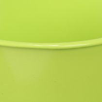 Artikel Deko Teetasse Metall mit Teller Hellgrün Ø12 H10cm 8 St