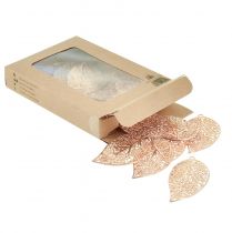 Artikel Deko Blätter zum Hängen Metall Deko Gold 5,5cm 24 St