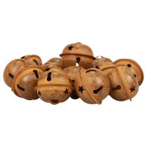 Artikel Deko Glocken Metall Weihnachtsglocken Deko Rost 2cm 24 St