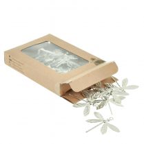 Artikel Deko Libellen zum Hängen Sommerdeko Silbern 5×4cm 36 St