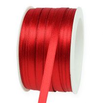 Artikel Satinband Geschenkband Dekoband Hellrot 6mm × 50m