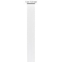 Artikel Dekorationsband Taftband Band Weiß 10mm 50m