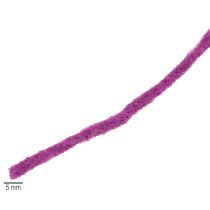 Artikel Dochtfaden Wollkordel Lila 55m Dekoschnur für Floristik Basteln
