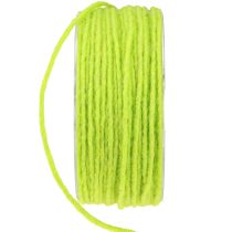 Artikel Dochtfaden Wollschnur Filzschnur Hell Grün B3mm L100m