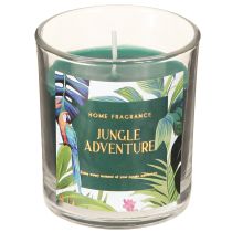 Artikel Duftkerze im Glasgefäß Gurke-Eukalyptus Kerze Grün Ø7cm