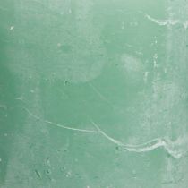 Artikel Durchgefärbte Kerzen Grün Jade Stumpenkerzen 70×80mm 4 St