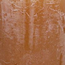 Artikel Durchgefärbte Kerzen Karamell Stumpenkerzen 50×100mm 4 St