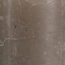 Artikel Durchgefärbte Stumpenkerzen Braune Kerzen 60x100mm 4 St