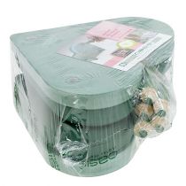 Artikel Steckschaum Herz mit Click System Steckmasse Grün 20cm 2 St