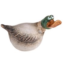 Artikel Enten Deko Keramik Frühling Erpel Braun Grün L15cm 2 St