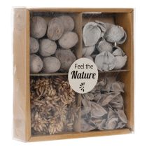 Artikel Potpourri Tischdeko mit Schalenfrüchten für natürliche Sommeratmosphäre