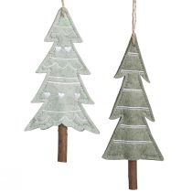 Artikel Filz Tannenbäume Christbaumschmuck Grün H20cm 4 St