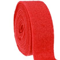 Artikel Filzband Rot 7,5cm 5m